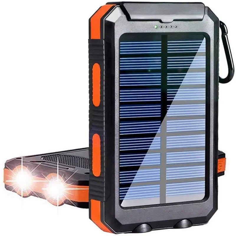 38800mAh Waterproof Solar Power Bank with Dual USB
