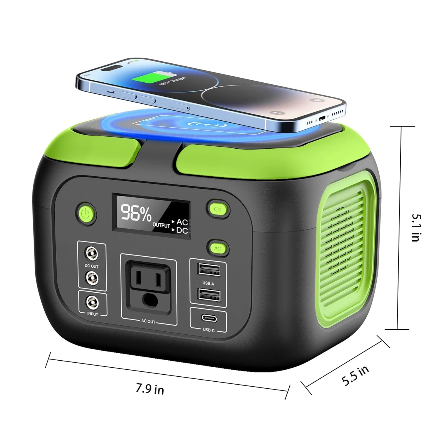 200W/300W/600W Portable Power Station with AC Outlets