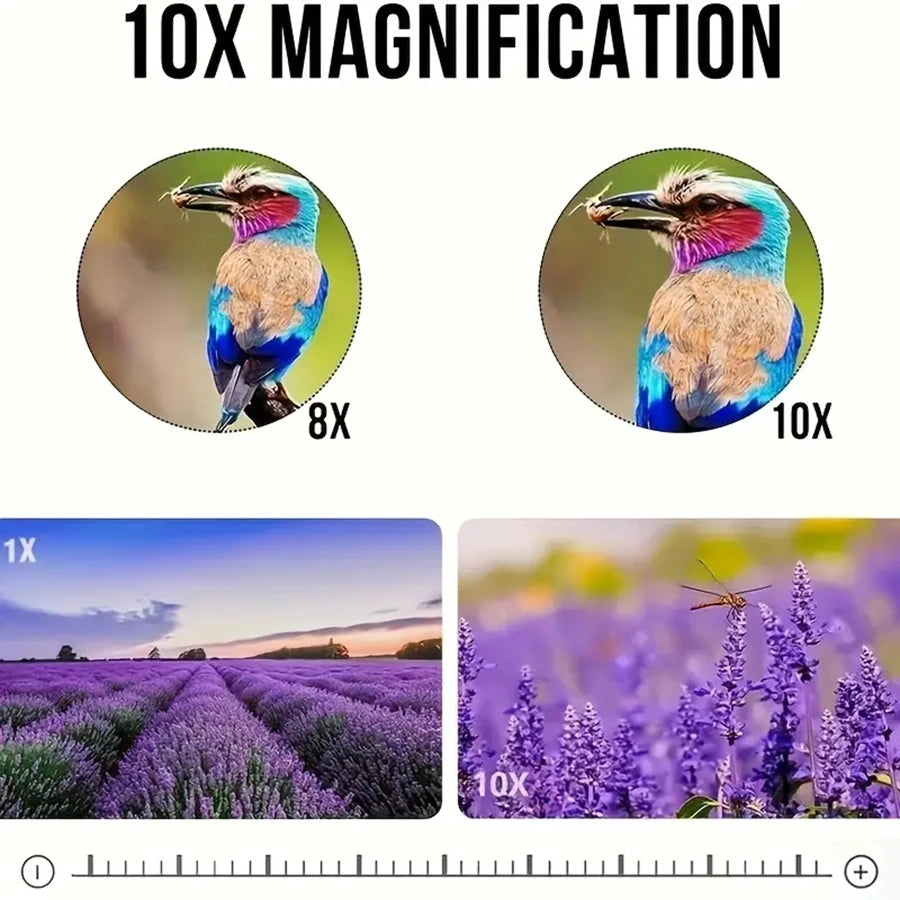 80x80 HD Professional Binoculars for Outdoor Use