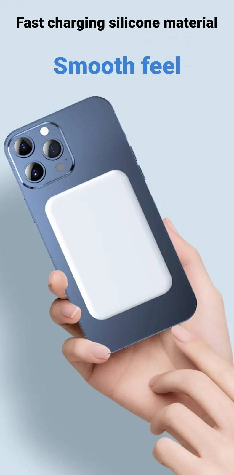 Slim 5000/10000mAh MagSafe Wireless Power Bank