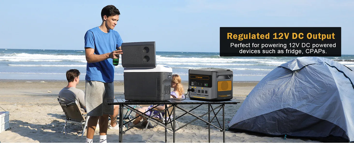 VTOMAN FlashSpeed 1500 Portable Power Station