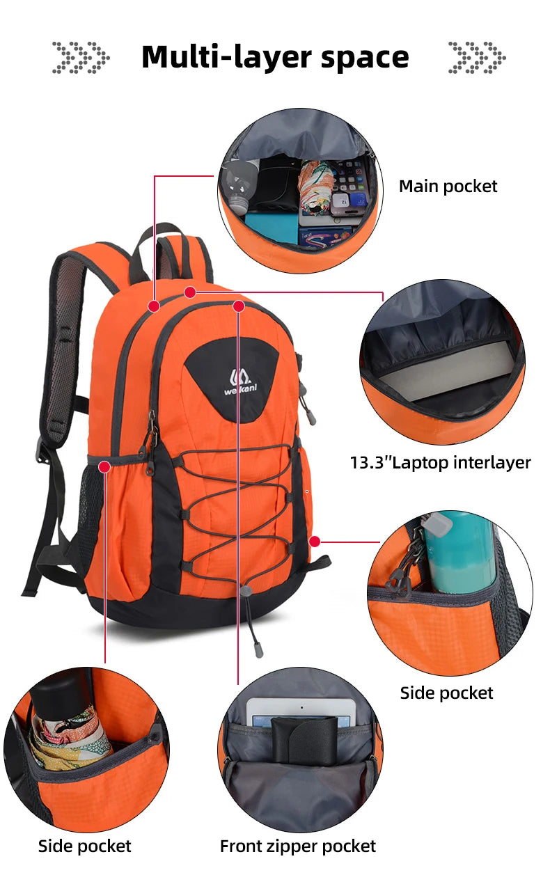 Waterproof Hiking Daypack for Camping