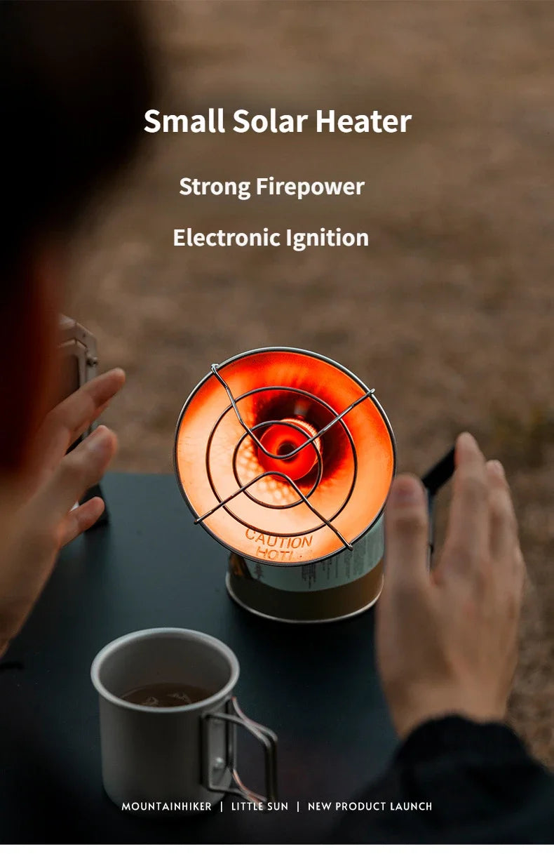 MOUNTAINHIKER Mini Portable Gas Camping Heater
