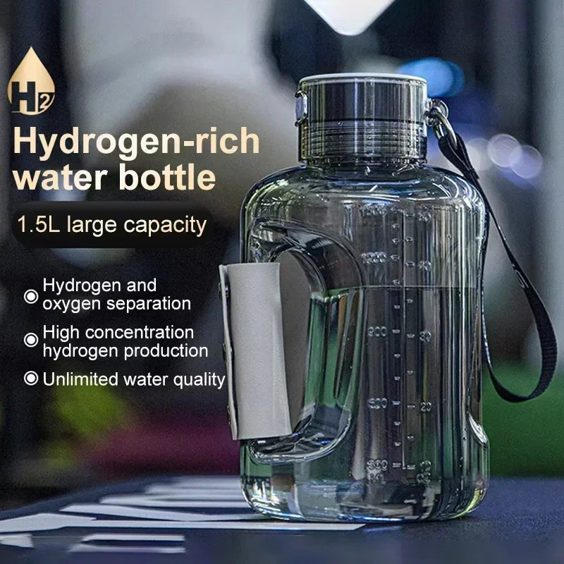 1.5L Portable Hydrogen Water Bottle