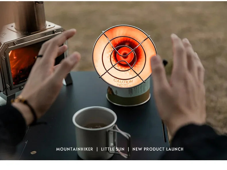 MOUNTAINHIKER Mini Portable Gas Camping Heater