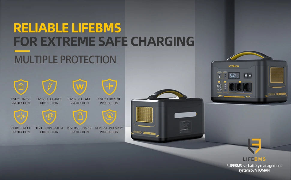 VTOMAN JUMP 2200 Portable Solar Power Station