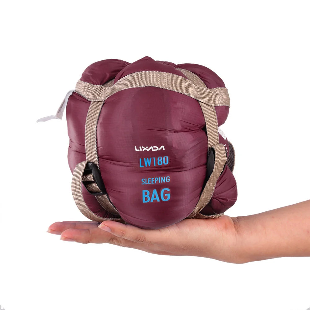 LIXADA Ultralight Envelope Sleeping Bag – 190×75cm