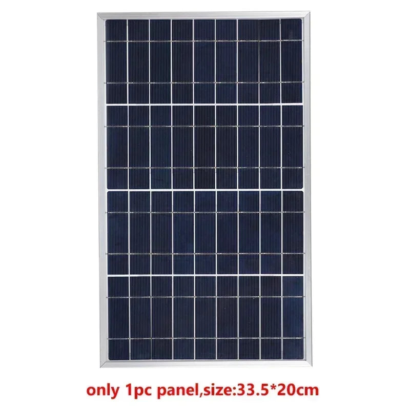 600W 12V Portable Polycrystalline Solar Panel