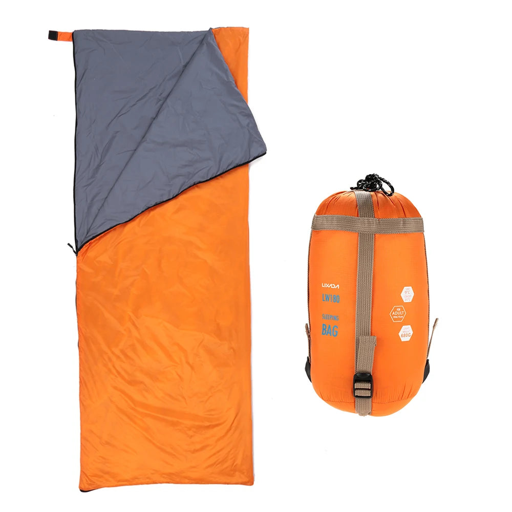 LIXADA Ultralight Envelope Sleeping Bag – 190×75cm