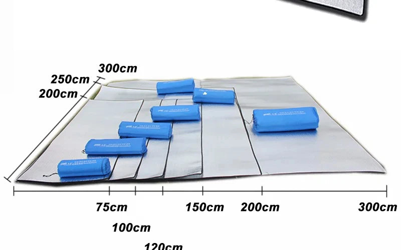 Thermal Camping Foam Mat with Aluminum Foil