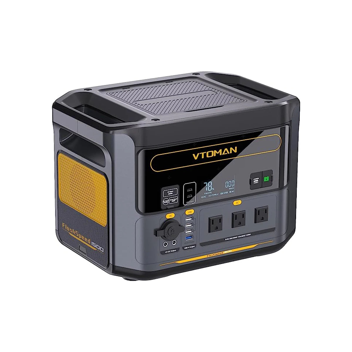 VTOMAN FlashSpeed 1500 Portable Power Station