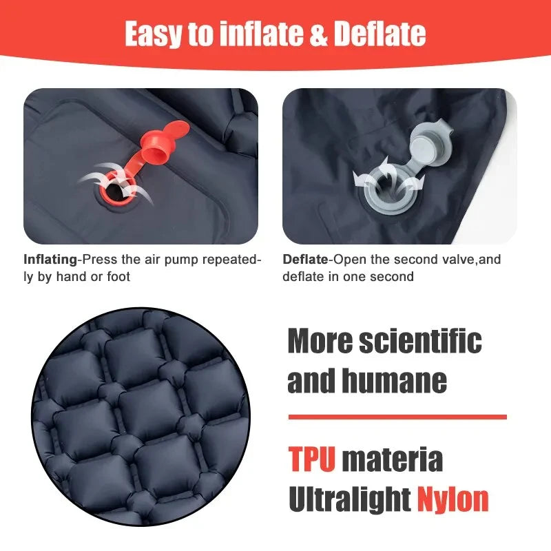Ultralight Camping Inflatable Air Mattress