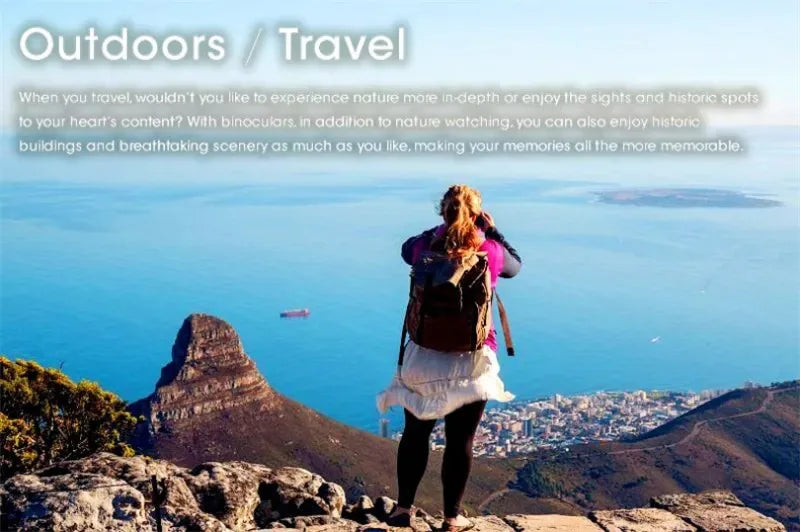 80x80 HD Professional Binoculars for Outdoor Use