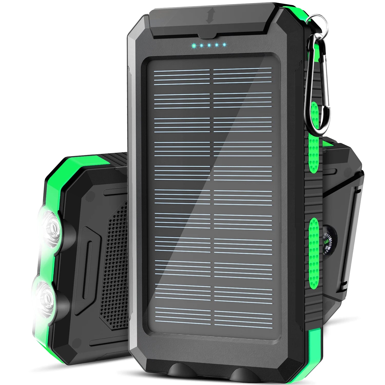 38800mAh Waterproof Solar Power Bank with Dual USB