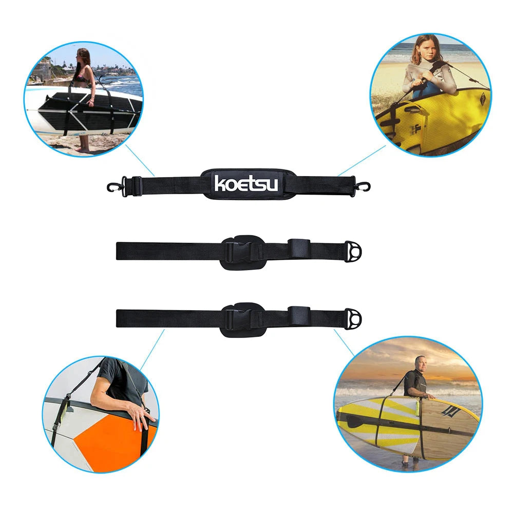 Adjustable Surfboard Shoulder Carry Sling
