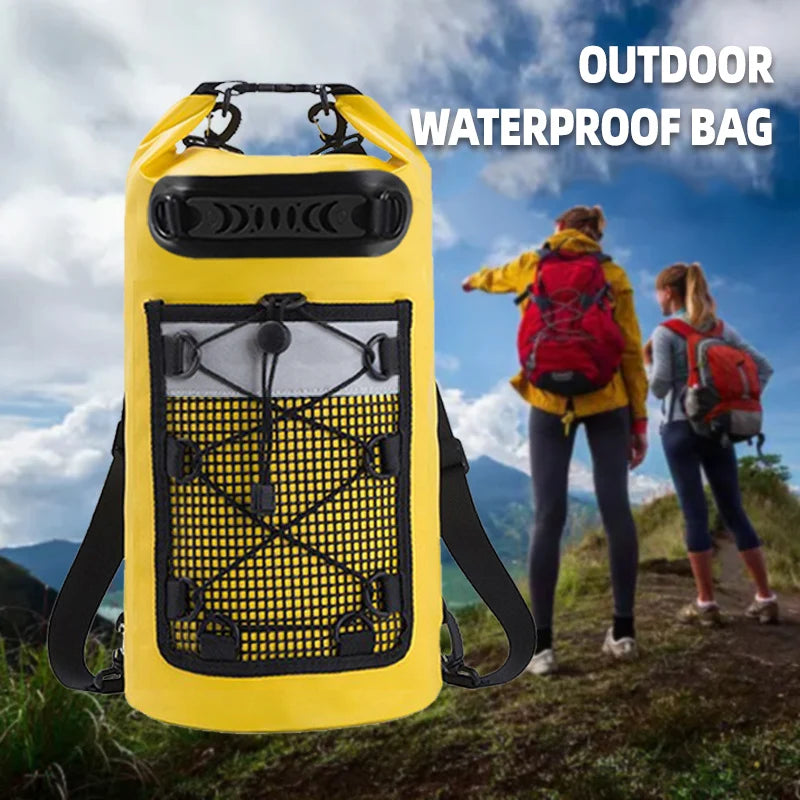 Waterproof PVC Dry Bag Backpack – 10L/20L