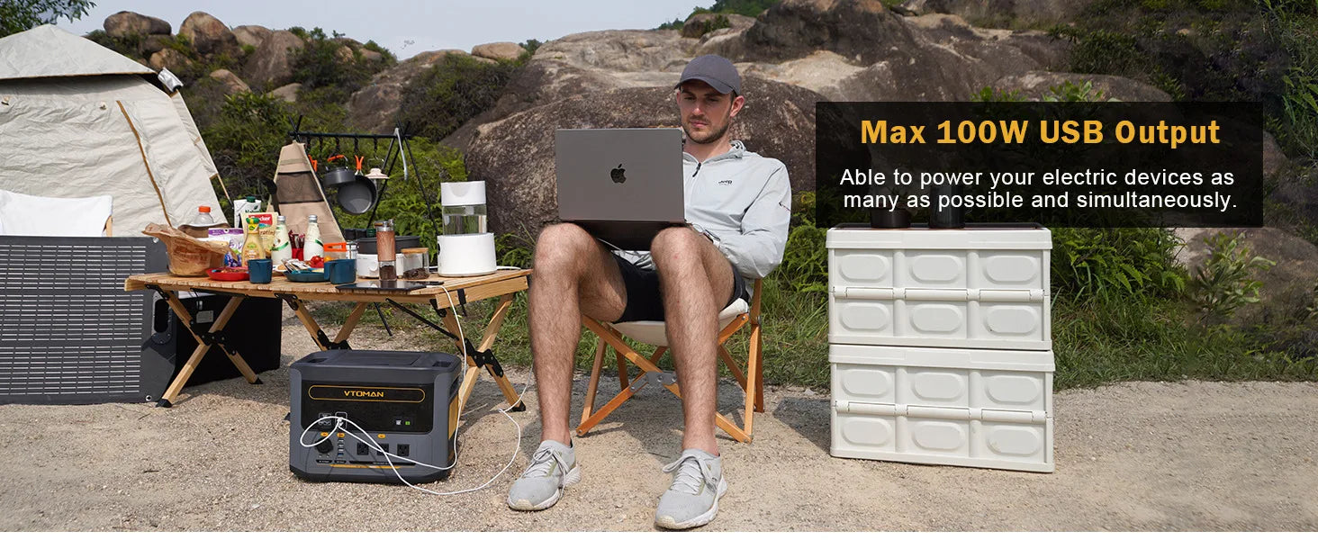 VTOMAN FlashSpeed 1500 Portable Power Station