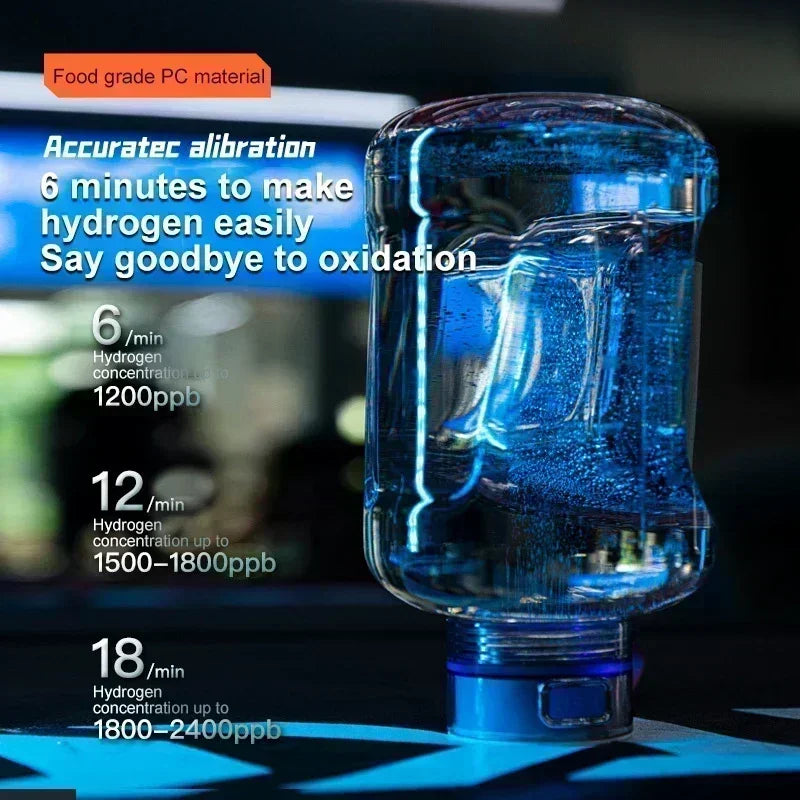 1.5L Portable Hydrogen Water Bottle