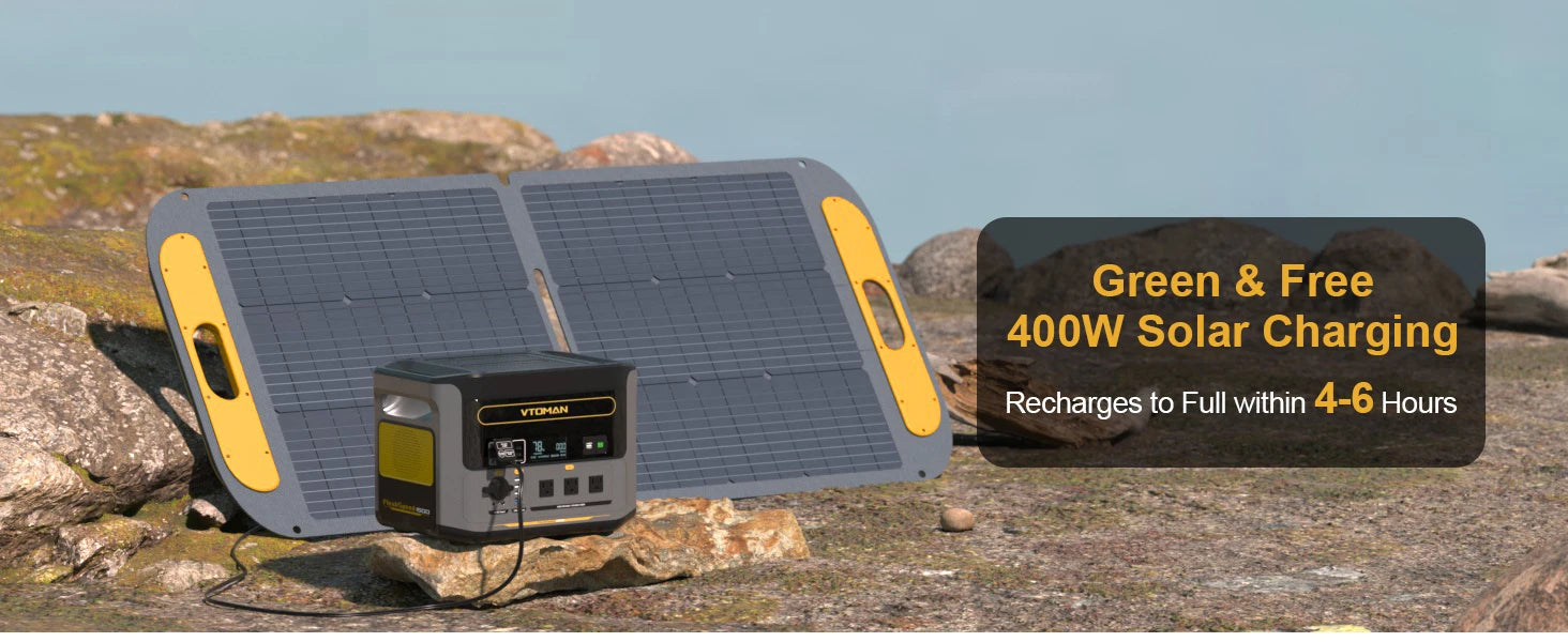 VTOMAN FlashSpeed 1500 Portable Power Station