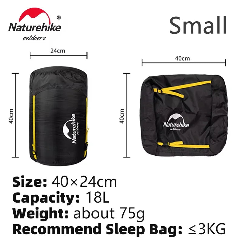 Naturehike Compression Storage Bag – 3–4kg Capacity