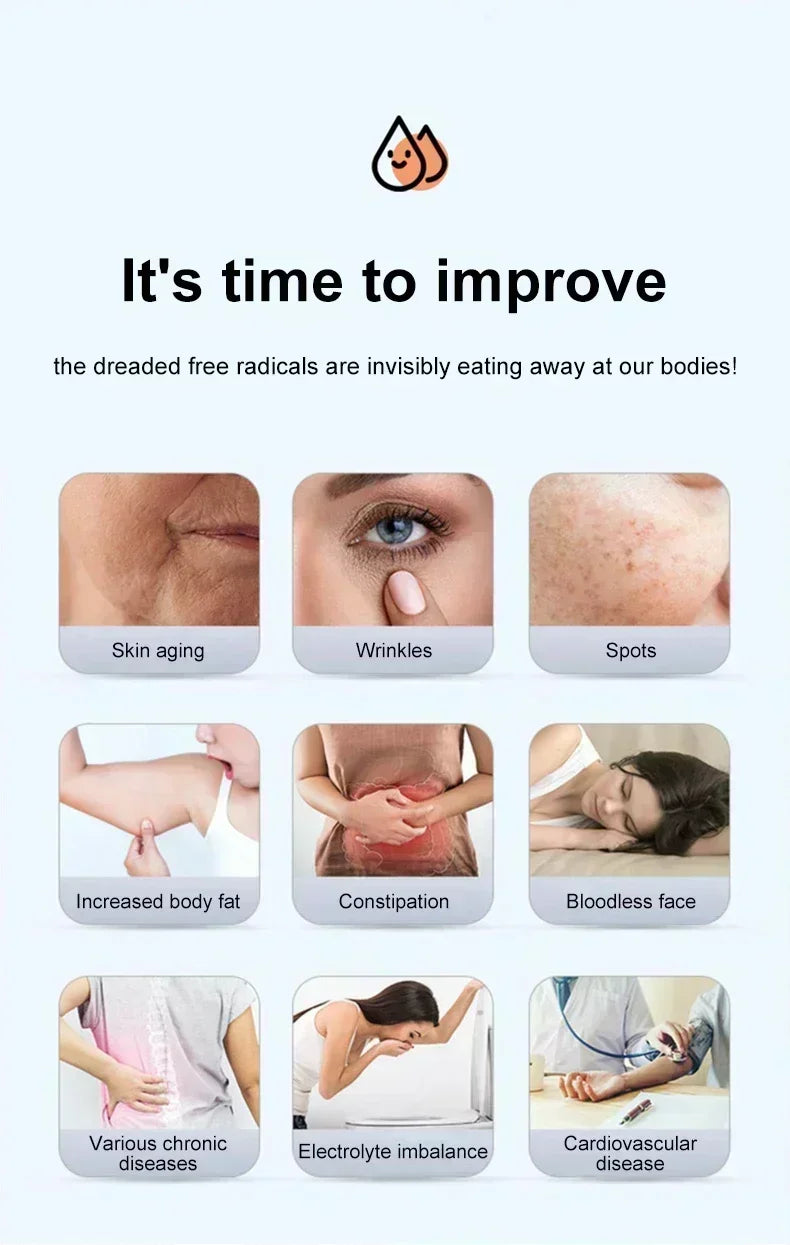 1.5L Portable Hydrogen Water Bottle