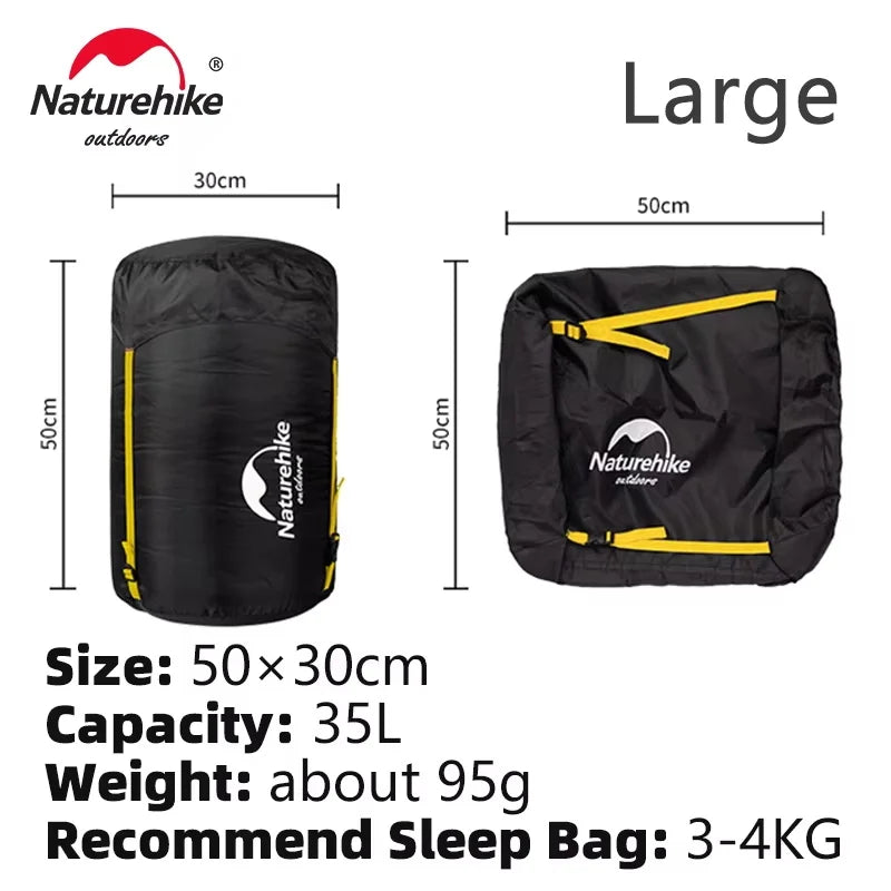 Naturehike Compression Storage Bag – 3–4kg Capacity