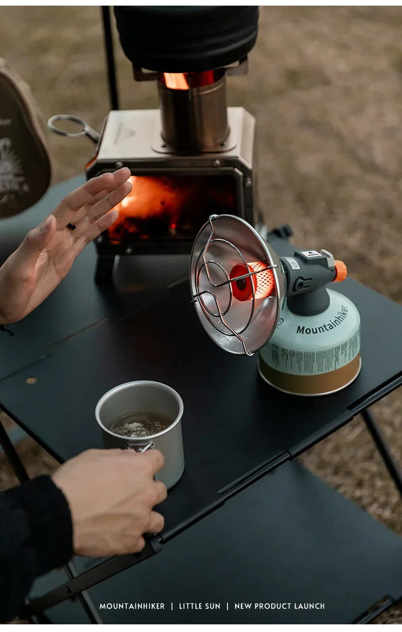 MOUNTAINHIKER Mini Portable Gas Camping Heater
