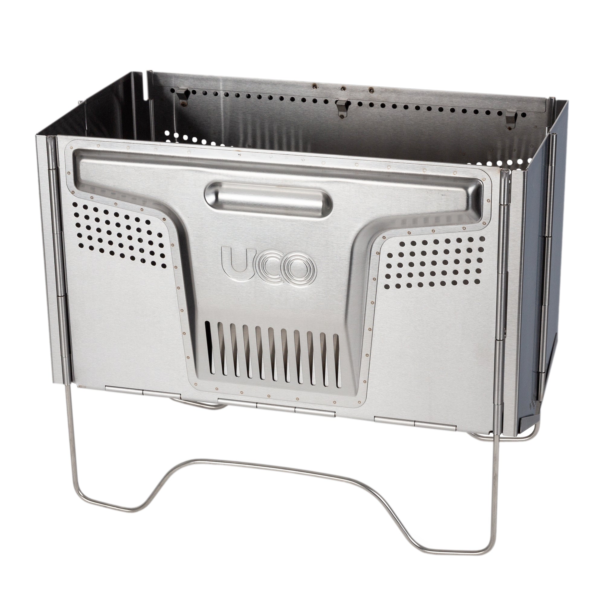 Flatpack Smokeless Firepit and Grill