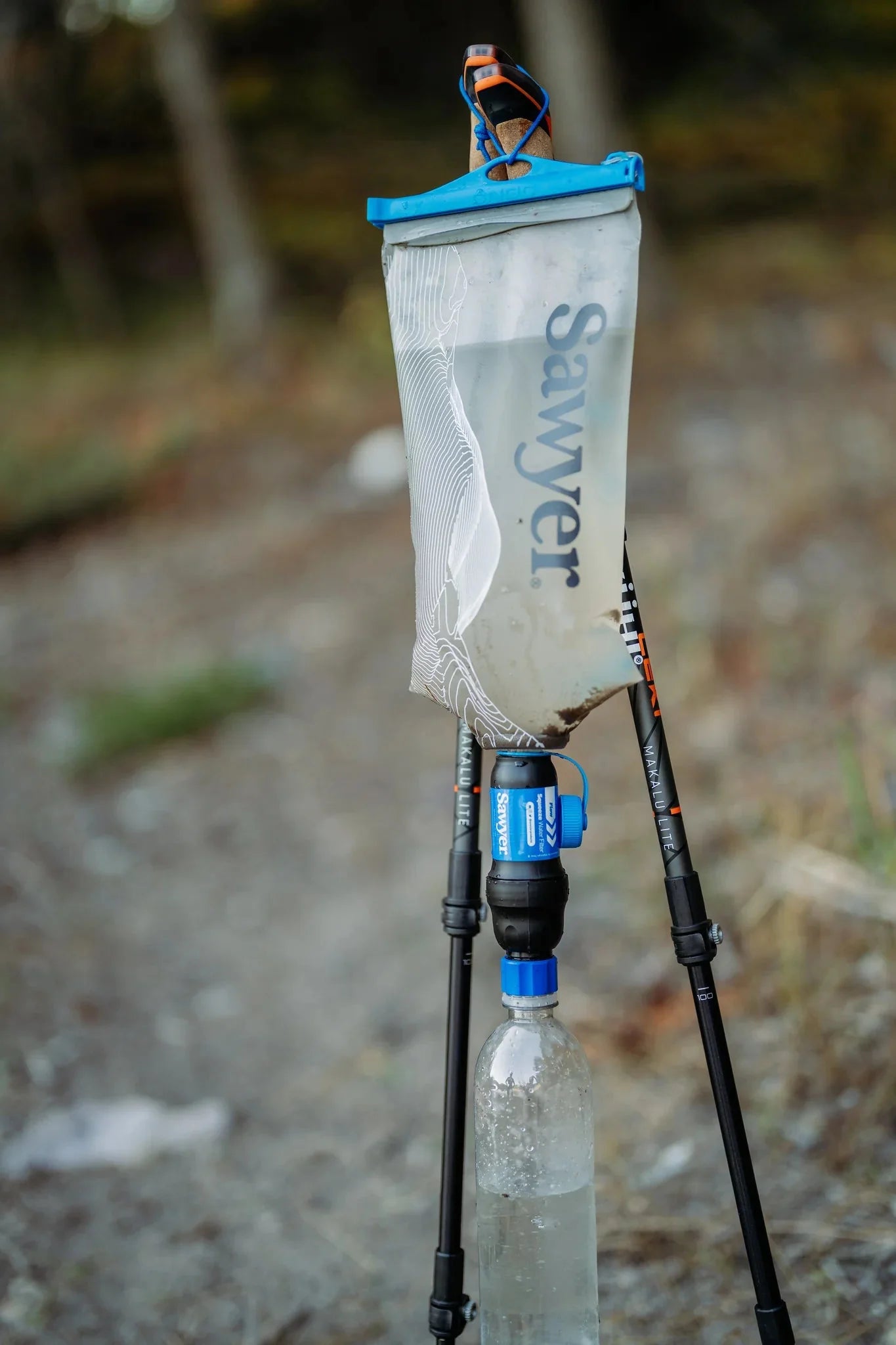 Squeeze Water Filtration System, CNOC Premium 2 Liter Bladder